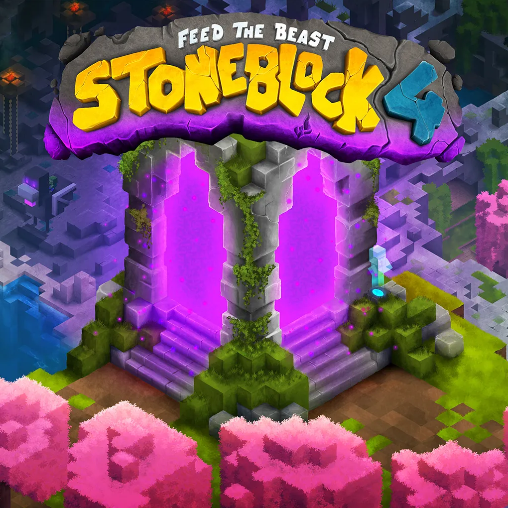 Stoneblock 4 server artwork